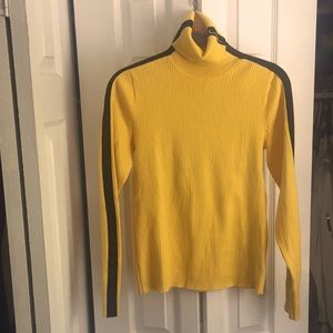 ‼️SALE‼️LRL Ralph Lauren Yellow M Turtleneck NWOT